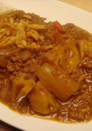 かぶとれんこんのキーマカレー-レシピのメイン写真