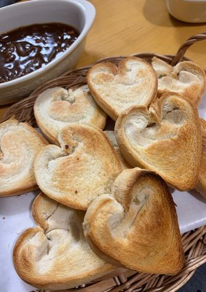 食パンアレンジ♡ハート型パン-レシピのメイン写真