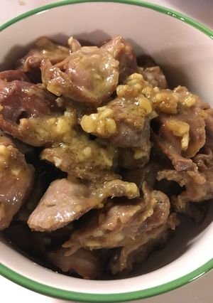 砂肝にんにくバターしょうゆ-レシピのメイン写真