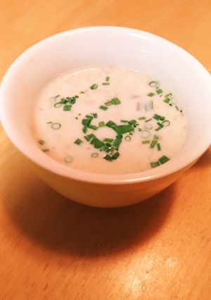 胡麻たっぷりキノコ豆乳スープ-レシピのメイン写真