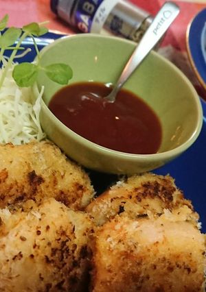【鮭のディル風味パン粉焼き】-レシピのメイン写真