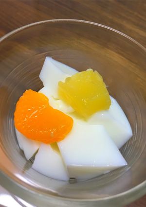 ☆ 簡単!牛乳寒天 ☆-レシピのメイン写真