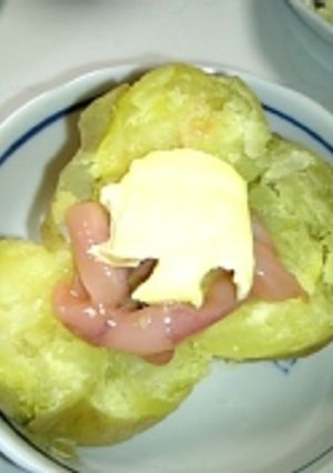 ホクホクのジャガバタ☆塩辛のせ☆-レシピのメイン写真