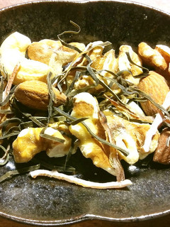 ミックスナッツ+松前漬け用昆布&するめ-レシピのメイン写真