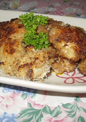 ✿鶏むね肉のウスターマヨフライ焼き✿-レシピのメイン写真