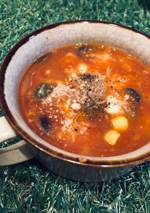 お野菜たっぷり！あったかトマトスープ★-レシピのメイン写真
