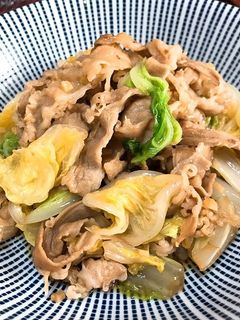 豚バラと白菜のニンニク醤油煮-レシピのメイン写真