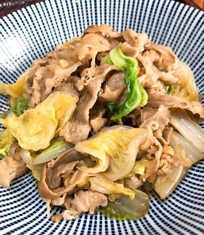 豚バラと白菜のニンニク醤油煮-レシピのメイン写真