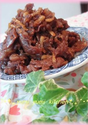 お弁当に美味しいの☆牛肉のしぐれ煮-レシピのメイン写真