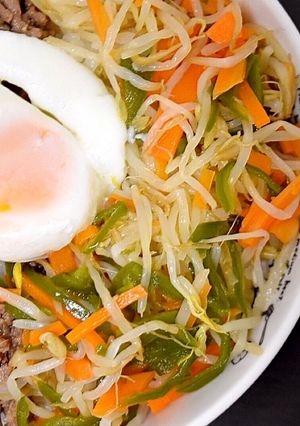 ビビンバ丼-レシピのメイン写真