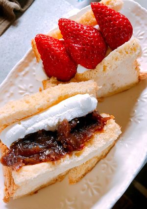 シフォンケーキサンド-レシピのメイン写真