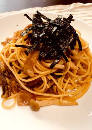 さっぱり☆和風醤油パスタ-レシピのメイン写真