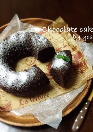 チョコリングケーキ♡-レシピのメイン写真