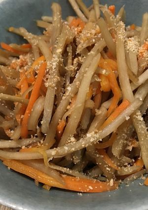 懐かしの味 ♪ きんぴらごぼう-レシピのメイン写真