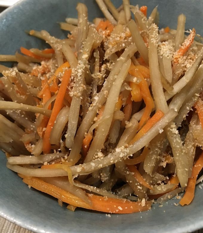 懐かしの味 ♪ きんぴらごぼう-レシピのメイン写真