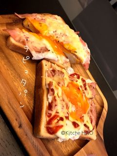 簡単ラピュタパン ベーコンエッグトースト-レシピのメイン写真