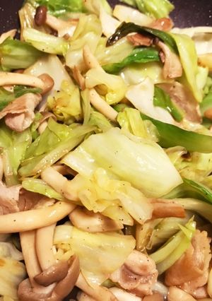 材料3つ★あっさり野菜炒め-レシピのメイン写真