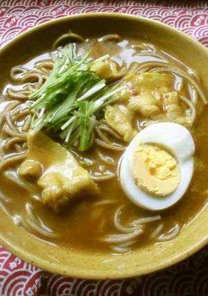 カレー蕎麦♪-レシピのメイン写真