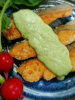 旨っ♥サーモンのやみつきソースがけ-レシピのメイン写真