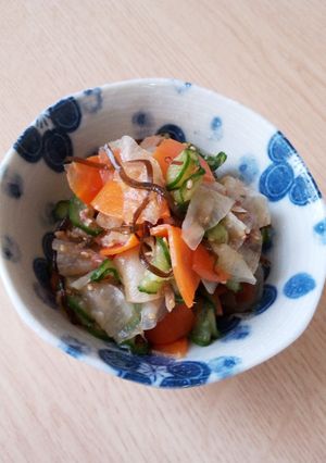 ☆人参ときゅうりと大根の中華和え☆-レシピのメイン写真