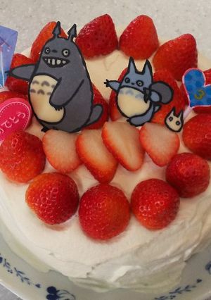 2018/12/2誕生会のケーキ-レシピのメイン写真