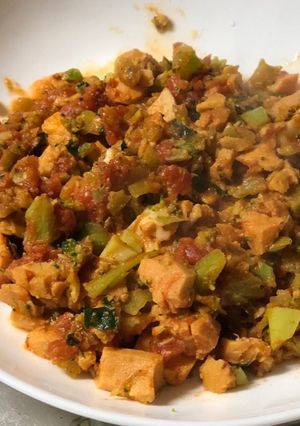ダイエット中に♪高野豆腐チキンライス-レシピのメイン写真