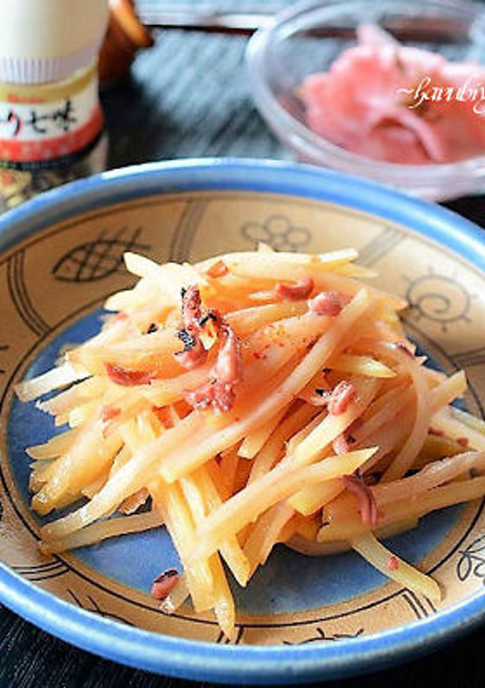 あと一品に！じゃが芋の塩辛炒め♪-レシピのメイン写真