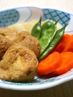 がんもとモロッコの煮物-レシピのメイン写真