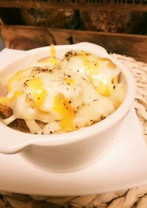 冷凍ポテトとナゲットのマヨチーズ焼き-レシピのメイン写真