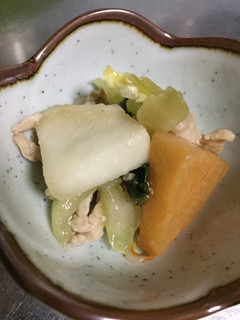 簡単☆季節の炒め物 〜柿〜-レシピのメイン写真