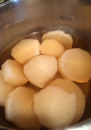 高圧力鍋☆白だし大根(๑╹ω╹๑ )-レシピのメイン写真
