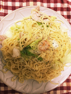 海鮮塩豚焼きそば-レシピのメイン写真
