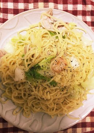 海鮮塩豚焼きそば-レシピのメイン写真