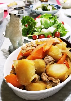 フライパンで肉じゃが-レシピのメイン写真