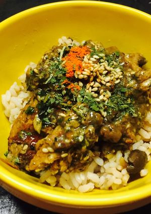 どんぐりさば味噌丼-レシピのメイン写真