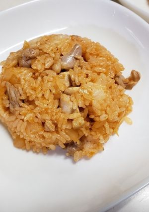 ベタベタにならないチキンライス♪-レシピのメイン写真