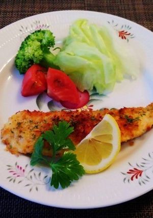 オーブンｄｅさくさくチキンパン粉焼き♪-レシピのメイン写真