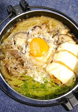 簡単！すき焼きうどん-レシピのメイン写真
