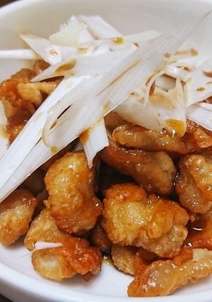 絶品!!鶏皮ポン酢-レシピのメイン写真