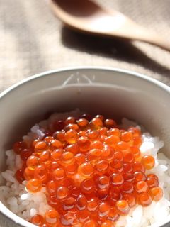 生イクラの醤油漬け・はらこめし-レシピのメイン写真