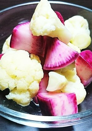 季節のレシピ:白だしで和風ピクルス♪-レシピのメイン写真