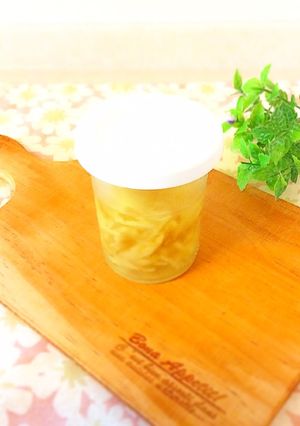 蒸し生姜&生姜の日本酒漬け-レシピのメイン写真