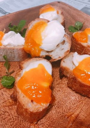 みかんジャムとクリームチーズバゲット-レシピのメイン写真