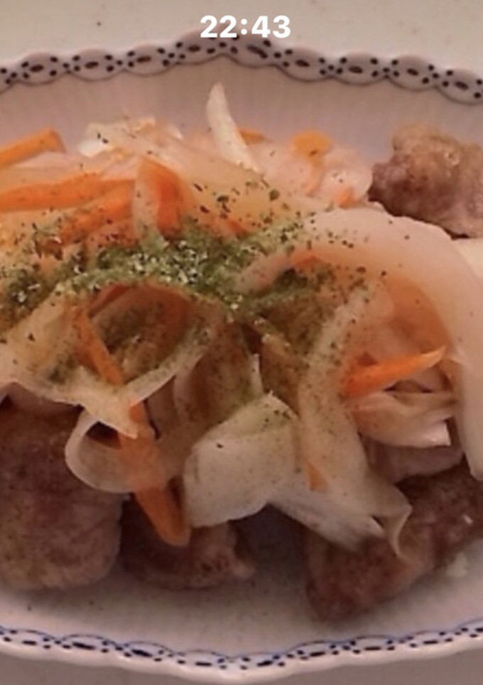 豚こま切れ肉の南蛮漬け-レシピのメイン写真