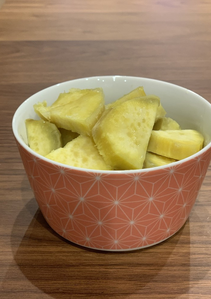 塩だけ！さつまいもの塩蒸し煮♪-レシピのメイン写真
