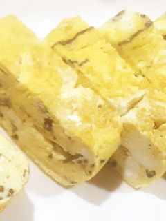もずくスープで卵焼き-レシピのメイン写真