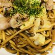 豚肉&キャベツのウスターソースの焼きそば