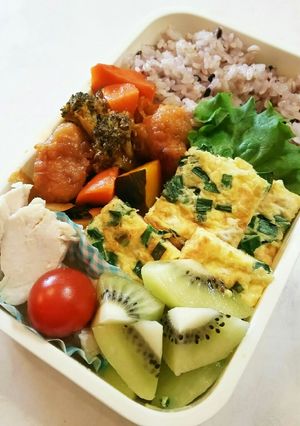 お弁当(12/3)根菜の甘酢あんかけ-レシピのメイン写真