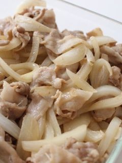 豚バラと玉ねぎのマヨポン炒め-レシピのメイン写真