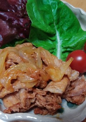 簡単！甘辛ポークケチャップ焼き-レシピのメイン写真